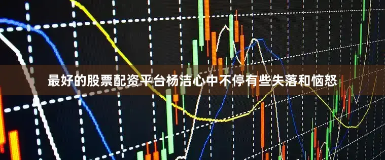 最好的股票配资平台杨洁心中不停有些失落和恼怒